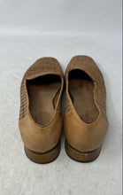 Load image into Gallery viewer, Meucci Womens Brown Woven Round Toe Slip-On Block Heel Loafer Shoes Size 8.5M