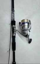Load image into Gallery viewer, Daiwa D Shock Black Ultra Light Spinning Combo Fishing Rod And Reel