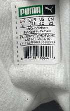 Load image into Gallery viewer, Puma Girls The Ren 364337 02 White Lace-Up High-Top Sneakers Shoes Size 4C
