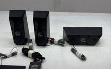 Load image into Gallery viewer, Sony Black Home Audio Portable Surround Sound Speakers Set Of 3 Not Tested