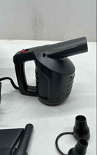 Load image into Gallery viewer, Meco Eleverde Black Compressed Air Duster With Accessories In Box Not Tested