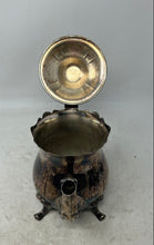 Load image into Gallery viewer, Vintage Silver-Tone Traditional Ornate Footed Victorian Teapot With Handle