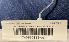 Load image into Gallery viewer, Levi's Womens Blue Denim Regular Fit Dark Wash Stretch Bootcut Jeans Size 8M