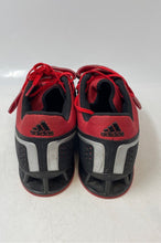 Load image into Gallery viewer, Adidas Mens Adipower Red Black Lace-Up Weightlifting Shoes Size 11.5