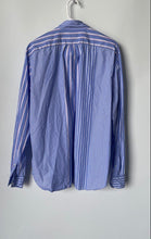 Load image into Gallery viewer, J.Crew Mens Blue White Collared Long Sleeve Button-Up Shirt Size Large