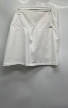 Load image into Gallery viewer, Adidas Womens White High Waisted Pockets Pull-On Golf Athletic Skort Size XL
