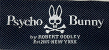 Load image into Gallery viewer, Psycho Bunny Mens Off-White Black Cotton Short Sleeve Collared Polo Shirt Size 6