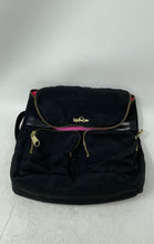 Load image into Gallery viewer, Kipling Womens Black Adjustable Strap Multiple Pockets Zip-Around Lined Backpack