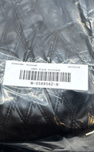 Load image into Gallery viewer, DKNY Unisex Black Quilted Double Handle Pockets Zip Top Lined Travel Duffle Bag