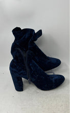 Load image into Gallery viewer, Mossimo Supply Co. Womens Dania Blue Block Heel Ankle Booties Size 9.5