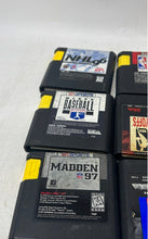 Load image into Gallery viewer, Lot Of 9 Pcs Assorted Mixed Variety Sega Genesis Video Game Not Tested