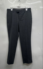 Load image into Gallery viewer, Banana Republic Mens Gray Flat Front Slim Fit Straight Leg Dress Pants Sz 32x30