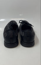 Load image into Gallery viewer, Restoration Mens Black Textured Knit Lace-Up Low Top Oxford Shoes Size 8