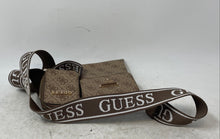Load image into Gallery viewer, Guess Womens Latona Brown Monogram Detachable Strap Crossbody Bag With Wallet