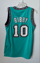 Load image into Gallery viewer, Adidas Mens Green Vancouver Grizzlies Mike Bibby #10 NBA Basketball Jersey Sz S