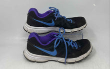 Load image into Gallery viewer, Nike Womens Revolution 2 Black Blue Purple Lace-Up Sneaker Shoes Size 6.5