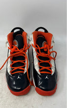 Load image into Gallery viewer, Nike Kids Air Jordan 6 Rings DV1345-108 White Black Orange Sneaker Shoes Size 7Y