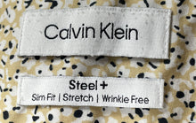 Load image into Gallery viewer, Calvin Klein Mens Multicolor Steel+ Slim Fit Stretch Dress Shirt Sz 16.5 32/33 L
