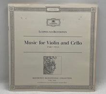 Load image into Gallery viewer, Beethoven Bicentennial Collection Music For Violin And Cello Part Two Vol. XIII