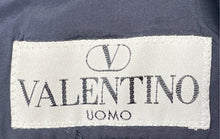 Load image into Gallery viewer, Authentic Valentino Mens Black Single-Breasted Two-Button Blazer Size EUR 44 Reg