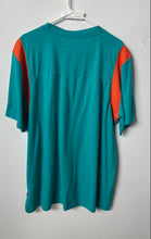 Load image into Gallery viewer, Nike Mens Dri-Fit Green Orange NFL Miami Dolphins Short Sleeve T-Shirt Size XXL