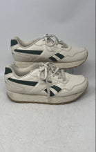 Load image into Gallery viewer, Reebok Womens Harman White Green Low Top Lace-Up Sneaker Shoes Size 8.5
