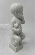 Load image into Gallery viewer, Bing & Grondahl White Porcelain 2231 Collectible Baby Free-Standing Figurine