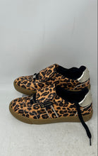 Load image into Gallery viewer, G by Guess Womens Brown Animal Print Lace-Up Sneaker Shoes Size 7.5M