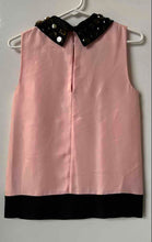 Load image into Gallery viewer, Kate Spade New York Womens Pink Black Sleeveless Blouse Top Size 2