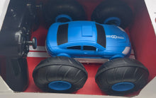Load image into Gallery viewer, Sharper Image Blue Flip Stunt Rally Remote Controller Car Not Tested