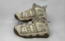 Load image into Gallery viewer, Nike Mens Air More Uptempo Beige Leather Lace-Up Sneaker Shoes Size 3.5