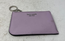 Load image into Gallery viewer, Kate Spade New York Womens Purple Cameron L-Zip Credit Card Holder Wallet