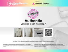 Load image into Gallery viewer, Authentic Versace Mens White Long Sleeve Dress Shirt Size EUR 42 Stained