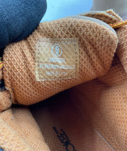 Load image into Gallery viewer, Cherokee Mens Beige Faux Leather Waterproof Lace-Up Ankle Combat Boots Size 9