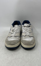 Load image into Gallery viewer, Lacoste Mens Lineshot 124 1 White Gray Blue Leather Running Shoes Size 10.5