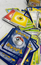 Load image into Gallery viewer, Lot Of Assorted Mixed Variety Pokemon Trading Cards Game With Box No Grade