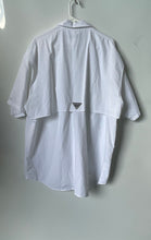 Load image into Gallery viewer, Columbia Mens PFG Bahama II White Short Sleeve Dual Pocket Button-Up Shirt Sz XL