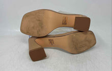 Load image into Gallery viewer, Steve Madden Womens Feeva Clear Beige Block Heel Slip-On Thong Sandals Size 6.5M