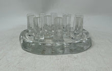 Load image into Gallery viewer, Vintage Georgshütte Crystal Clear Glass Tableware Serving Tea Warmer