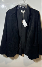 Load image into Gallery viewer, Splendid Collection Womens Black Notch Lapel Single-Button Blazer Sz M With Tags