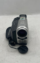Load image into Gallery viewer, Samsung MiniDV Model SCD67 Silver Black 500x Digital Zoom Handheld Camcorder