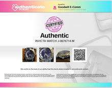 Load image into Gallery viewer, Authentic Invicta Men's Specialty Quartz Gold-Tone Blue Dial Watch
