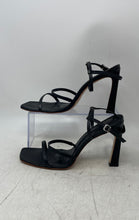 Load image into Gallery viewer, Inamorata Womens Bayard Black Adjustable Strap Square Toe Strappy Heels Size 9.5