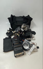 Load image into Gallery viewer, Lot Of 7-Piece Assorted Black Camera Flash Attachment In Case