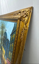 Load image into Gallery viewer, Paris Cityscape Framed Wall Decorative Art Painting Signed By J. Kimley