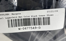 Load image into Gallery viewer, Karl Lagerfeld Mens Color Black Double Monk Strap Dress Shoes Size 8.5M