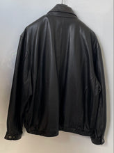 Load image into Gallery viewer, Wilsons Leather Mens Black Long Sleeve Regular Fit Lined Full-Zip Jacket Size 2X