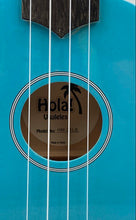 Load image into Gallery viewer, Hola! Ukuleles Model HM-21LB Blue 4-String Beginners Soprano Ukulele In Box