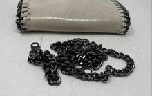 Load image into Gallery viewer, Unbranded Womens Green Faux Leather Chain Strap Stitching Clutch Handbag