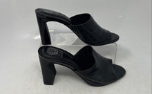 Load image into Gallery viewer, Vince Camuto Womens Alyysa Black Leather Open Toe Slip-On Mule Sandals Size 7M